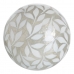 Ballen CAPIZ Decoratie Zilver 10 x 10 x 10 cm (8 Stuks)