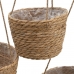 Set of Baskets Natural Natural Fibre 20 x 20 x 27 cm (3 Pieces)