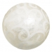 Balls CAPIZ Decoration White 10 x 10 x 10 cm (8 Units)