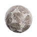 Balls Decoration Grey White 10 x 10 x 10 cm (8 Units)