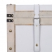 Komplet lesenih skrinj 75 x 47 x 51 cm Sintetična Tkanina DMF (3 Kosi)