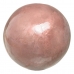 Bolas CAPIZ Decoração Cor de Rosa 10 x 10 x 10 cm (8 Unidades)