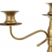 Candle Holder 42 x 12 x 42 cm Golden Metal