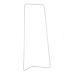 Coat rack 81 x 38 x 182 cm Metal White