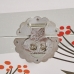 Σετ Μπαούλων 65 x 38 x 35 cm Blomster Καμβάς DMF (3 Τεμάχια)