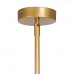 Deckenlampe 80 x 80 x 129,5 cm Gold Metall Moderne