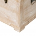 Komplet lesenih skrinj Sintetična Tkanina 80 x 40 x 42 cm DMF (3 Kosi)