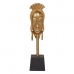 Dekoratívne postava 11 x 10,5 x 46 cm Čierna Zlatá Afričanka