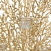 Svietnik 48 x 12 x 50 cm Zlatá Kov