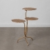 Postranní stolek 64,5 x 54 x 78 cm Zlatá Kov
