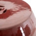 Sittpall 35 x 35 x 48 cm Keramik Röd