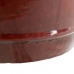 Sittpall 35 x 35 x 48 cm Keramik Röd