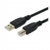 Cable Micro USB 3GO USB 2.0 Black 5 m