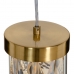 Plafondlamp Kristal Gouden Metaal 11 x 11 x 45 cm