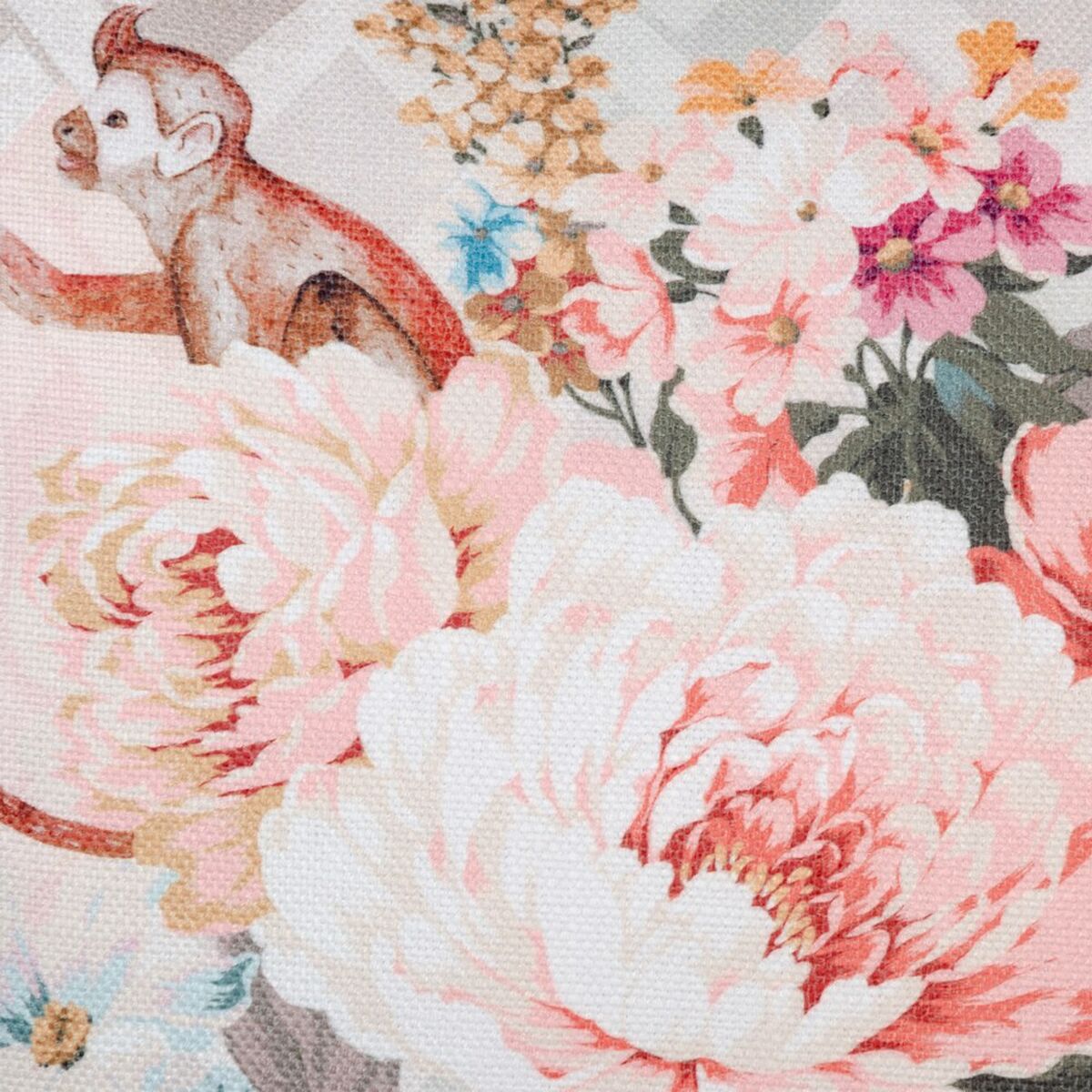 Coussin Polyester 45 x 45 cm Singe