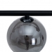 Stropna svjetiljka 85 x 15 x 32 cm Kristal Crna Metal