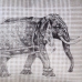 Cojín Elefante 45 x 30 cm