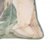 Подушка полиэстер лён Зеленый Птица 45 x 30 cm