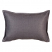 Cushion Polyester Dark grey 45 x 30 cm