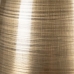 Stropna Svetilka 22 x 22 x 42 cm Zlat Železo