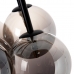Stropna svjetiljka 91 x 60 x 155 cm Kristal Crna Metal Ø 13 cm moderan