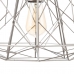 Lámpara de Techo Metal Plata 34 x 34 x 38 cm