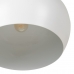 Loftslampe 38 x 38 x 22 cm Aluminium Hvid