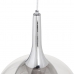 Lámpara de Techo Cristal Gris Metal 90 x 16 x 50 cm