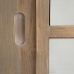 TV-Möbel KENSY 120 x 34 x 54,5 cm natürlich Holz Weiß