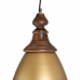 Plafondlamp 21 x 21 x 37 cm Gouden Hout Ijzer