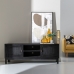 Tv-meubel SHADOW Zwart Mindi hout 150 x 40 x 55 cm