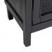 TV furniture SHADOW Black Mindi wood 150 x 40 x 55 cm
