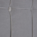 Testiera del Letto 180 x 7 x 64 cm Tessuto Sintetico Grigio