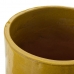 Βάζο 52 x 52 x 80 cm Κεραμικά Κίτρινο (x2)