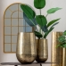 Váza 42 x 42 x 60 cm Zlatá Aluminium (2 kusov)