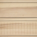 Prádelník MARIE 85 x 40 x 95 cm Přírodní Dřevo DMF