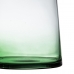 Kaarshouder 16,5 x 16,5 x 23,5 cm Groen Glas