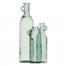 Bottle recycled glass Green 14 x 14 x 50 cm