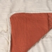 Lovatiesė (antklodė) 230 x 280 cm Rusvai gelsva Tamsiai raudona