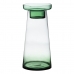 Candleholder 16,5 x 16,5 x 35 cm Green Glass