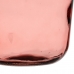 Koristepullo 36,5 x 36,5 x 56 cm Pinkki kierrätyslasi