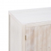 Konsolentisch mit Schubladen DUNE natürlich Weiß Tannenholz 80 x 40 x 80 cm