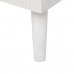 Konsolentisch mit Schubladen DUNE natürlich Weiß Tannenholz 80 x 40 x 80 cm