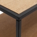 Centrinis stalas SPIKE 120 x 60 x 42,5 cm Metalinis Medžio