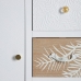Konsolentisch mit Schubladen MISS DAISY 67 x 34 x 86 cm natürlich Kiefernholz Weiß