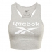 Moteriški sporto marškinėliai Reebok BRALET GR9393  Pilka