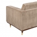 Sofa 172 x 89 x 91 cm Champagner synthetische Stoffe Holz Samt