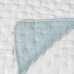 Lovatiesė (antklodė) 230 x 280 cm Mėlyna Kreminė