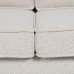 Sofa 163 x 87 x 90 cm Synthetisch materiaal Beige Metaal