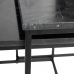 Kisasztal 50 x 50 x 46 cm Fekete Fém Márvány (2 egység)